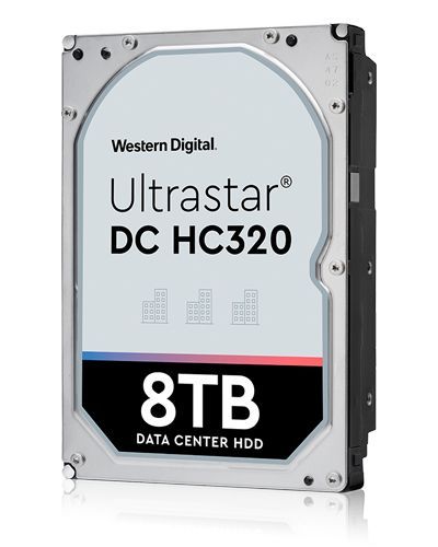 Western Digital Ultrastar DC HC320 disco rigido interno 8 TB 7200 Giri/min 256 MB 3.5" Serial ATA III [0B36404]