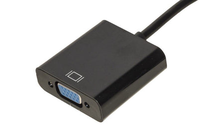 Link Accessori LKADAT10 cavo e adattatore video 0,15 m HDMI + 3.5mm VGA (D-Sub) + 3.5mm Nero [LKADAT10]