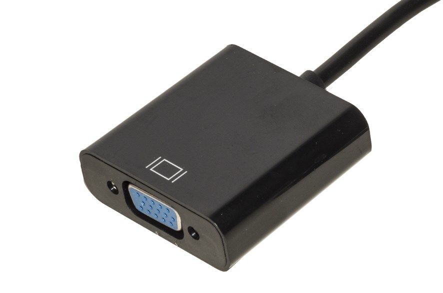 LINK Adattatore Hdmi Tipo A Maschio A Vga Femmina Con Presa Audio Stereo 3,5 Mm [LKADAT10]
