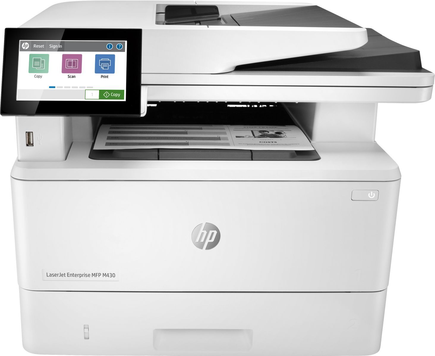 HP LaserJet Enterprise Stampante multifunzione Enterprise LaserJet M430f [3PZ55A#B19]