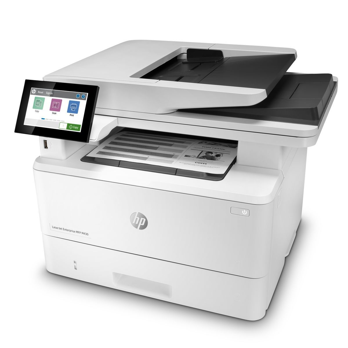 HP LaserJet Enterprise Stampante multifunzione Enterprise LaserJet M430f [3PZ55A#B19]