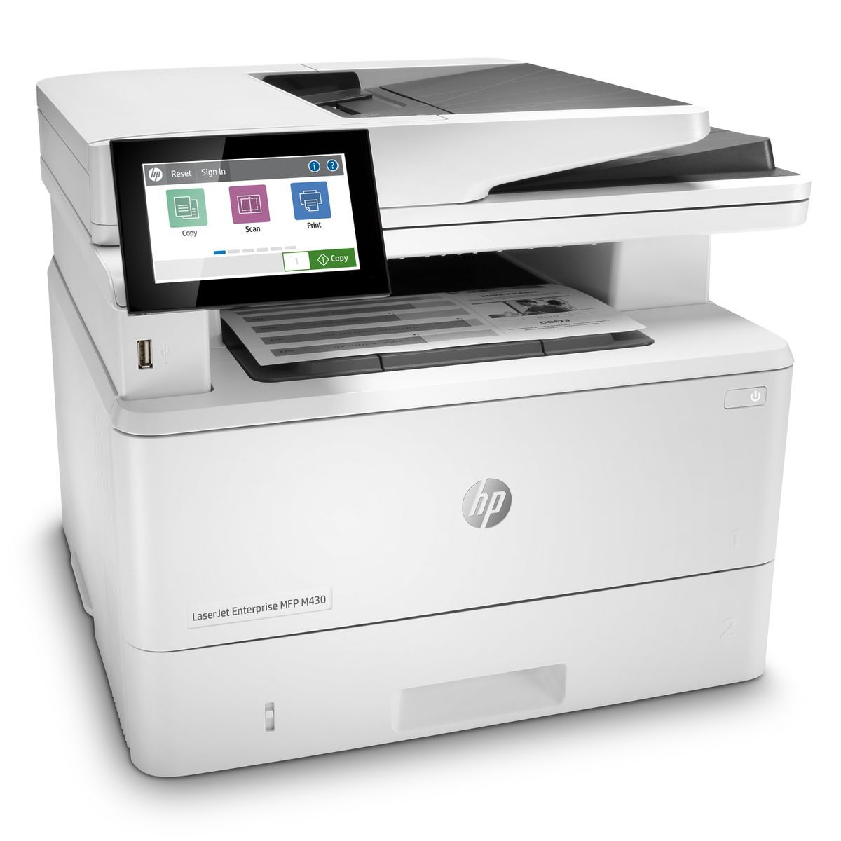 HP LaserJet Enterprise Stampante multifunzione Enterprise LaserJet M430f [3PZ55A#B19]