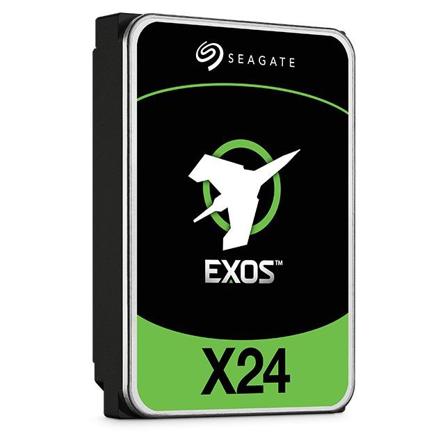 Seagate Exos X24 disco rigido interno 16 TB 7200 Giri/min 512 MB 3.5" Serial ATA III [ST16000NM002H]