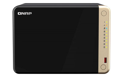 QNAP TS-664 NAS Tower Intel Celeron N5095 8 GB DDR4 0 TB QNAP QTS Nero [TS-664-8G]