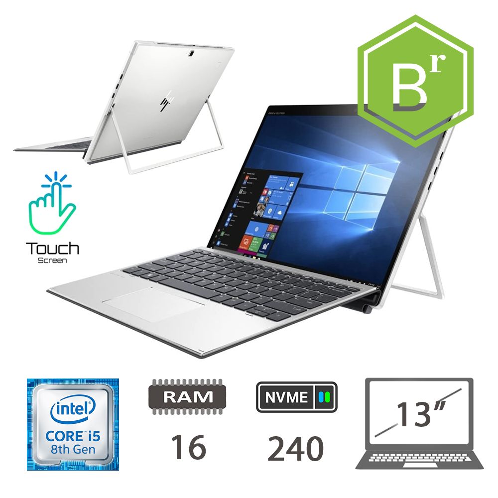 HP ELITE X2 G4 TS I5-8265U/16/NVME256/13/W10P/2Y B [008614PCR-EU]