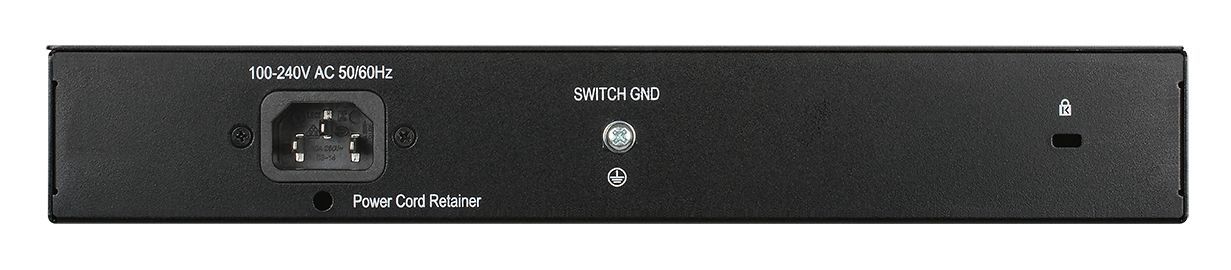 D-Link DGS-1008MP switch di rete Non gestito Gigabit Ethernet (10/100/1000) Supporto Power over Ethernet (PoE) 1U Nero [DGS-1008MP]