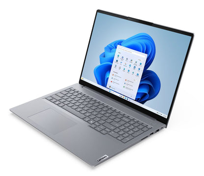 Lenovo ThinkBook 16 Intel Core Ultra 5 Computer portatile 40,6 cm (16") WUXGA 16 GB DDR5-SDRAM 512 GB SSD Wi-Fi 6E (802.11ax) Windows 11 Pro Italiano Grigio [21SK006QIX]