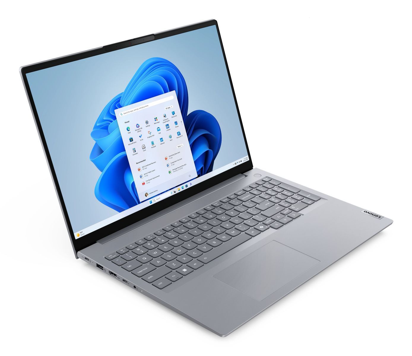 Lenovo ThinkBook 16 Intel Core Ultra 5 Computer portatile 40,6 cm (16") WUXGA 16 GB DDR5-SDRAM 512 GB SSD Wi-Fi 6E (802.11ax) Windows 11 Pro Italiano Grigio [21SK006QIX]