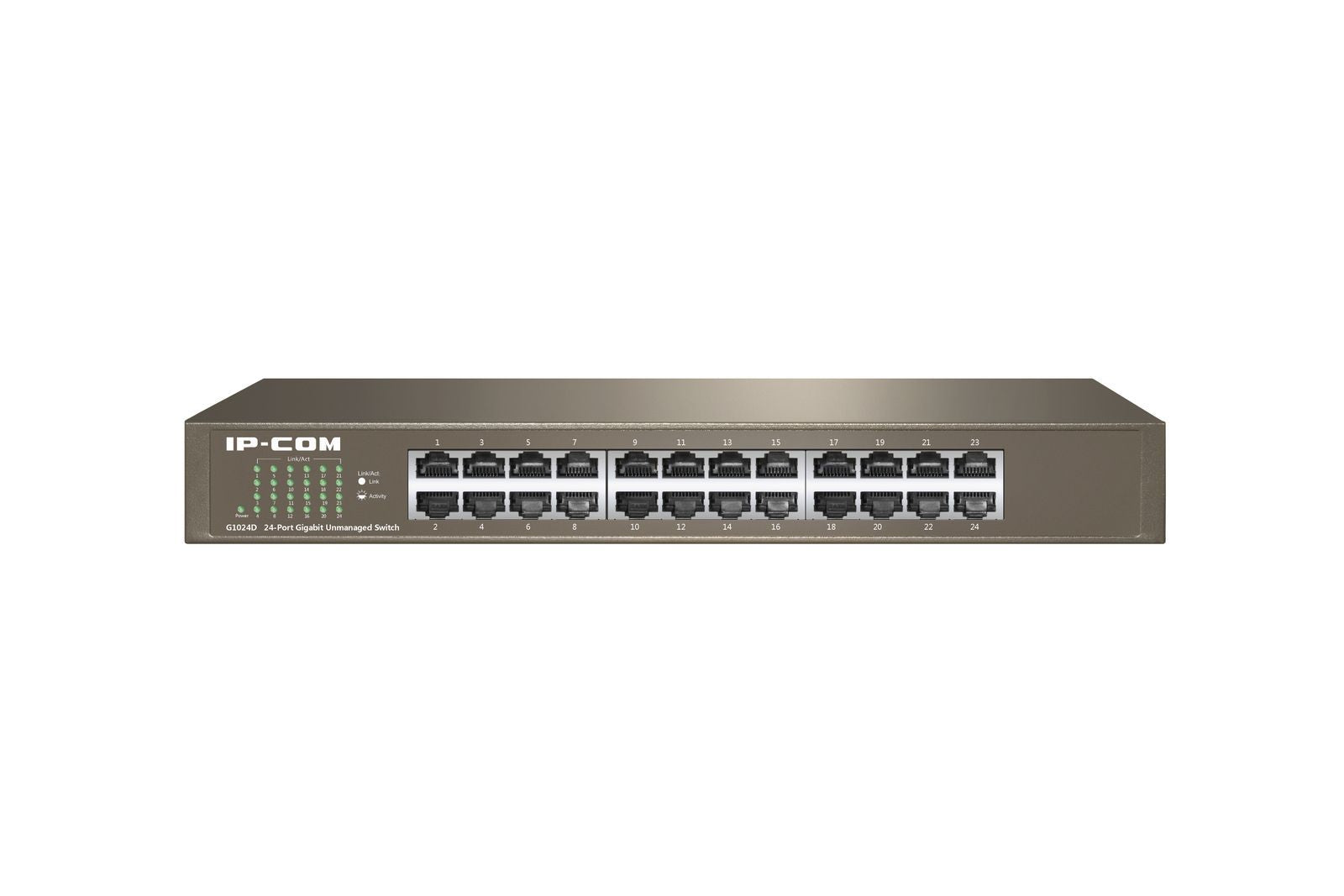 IP-COM Networks G1024D switch di rete Non gestito L2 Gigabit Ethernet (10/100/1000) 1U Bronzo [G1024D]