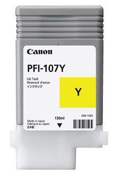 Canon PFI-107Y cartuccia d'inchiostro 1 pz Originale Giallo [6708B001]