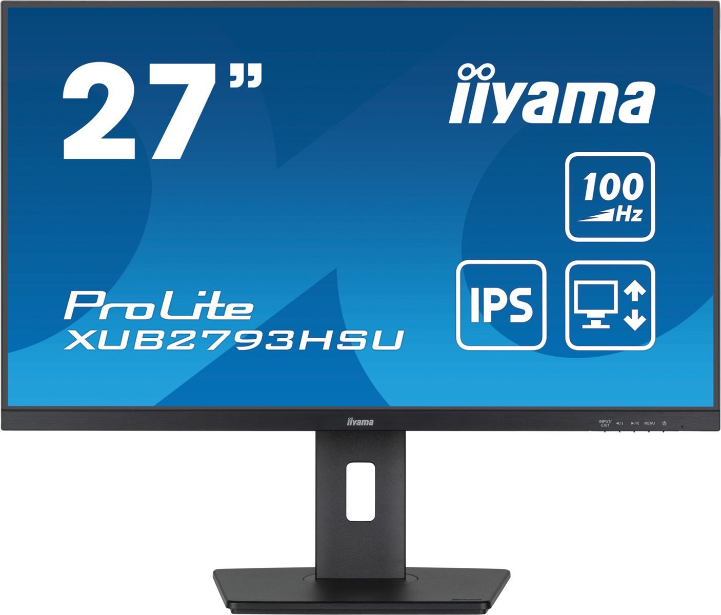 iiyama ProLite XUB2793HSU-B7 Monitor PC 68,6 cm (27") 1920 x 1080 Pixel Full HD LED Nero [XUB2793HSU-B7]