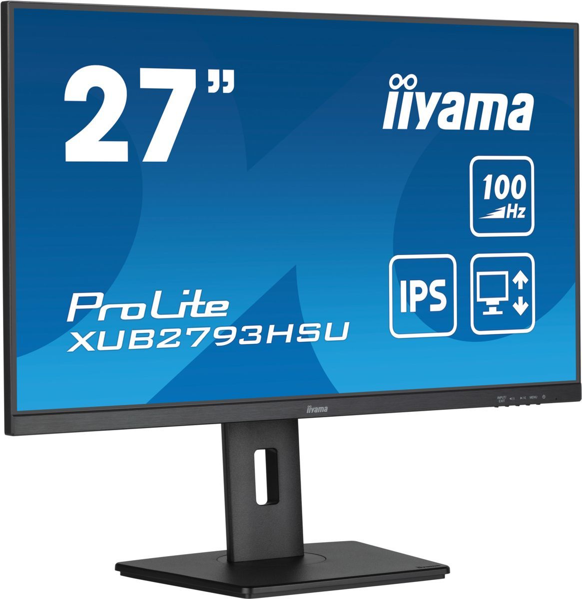 iiyama ProLite XUB2793HSU-B7 Monitor PC 68,6 cm (27") 1920 x 1080 Pixel Full HD LED Nero [XUB2793HSU-B7]