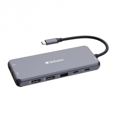 Verbatim CMH-14 USB tipo-C 5000 Mbit/s Argento [32154]