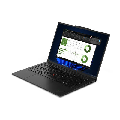 Lenovo ThinkPad X1 Carbon Gen 12 Intel Core Ultra 7 155U Computer portatile 35,6 cm (14") WUXGA 32 GB LPDDR5x-SDRAM 2 TB SSD Wi-Fi 6E (802.11ax) Windows 11 Pro Nero [21KC005SIX]