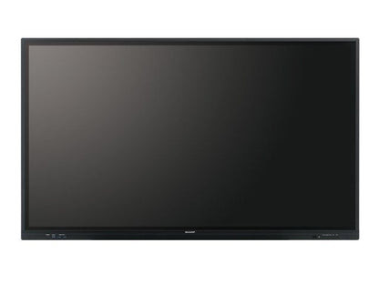 Sharp PN-LC752 Pannello piatto per segnaletica digitale 190,5 cm (75") LCD Wi-Fi 450 cd/m 4K Ultra HD Nero Touch screen Processore integrato Android 11 16/7 [60005892]
