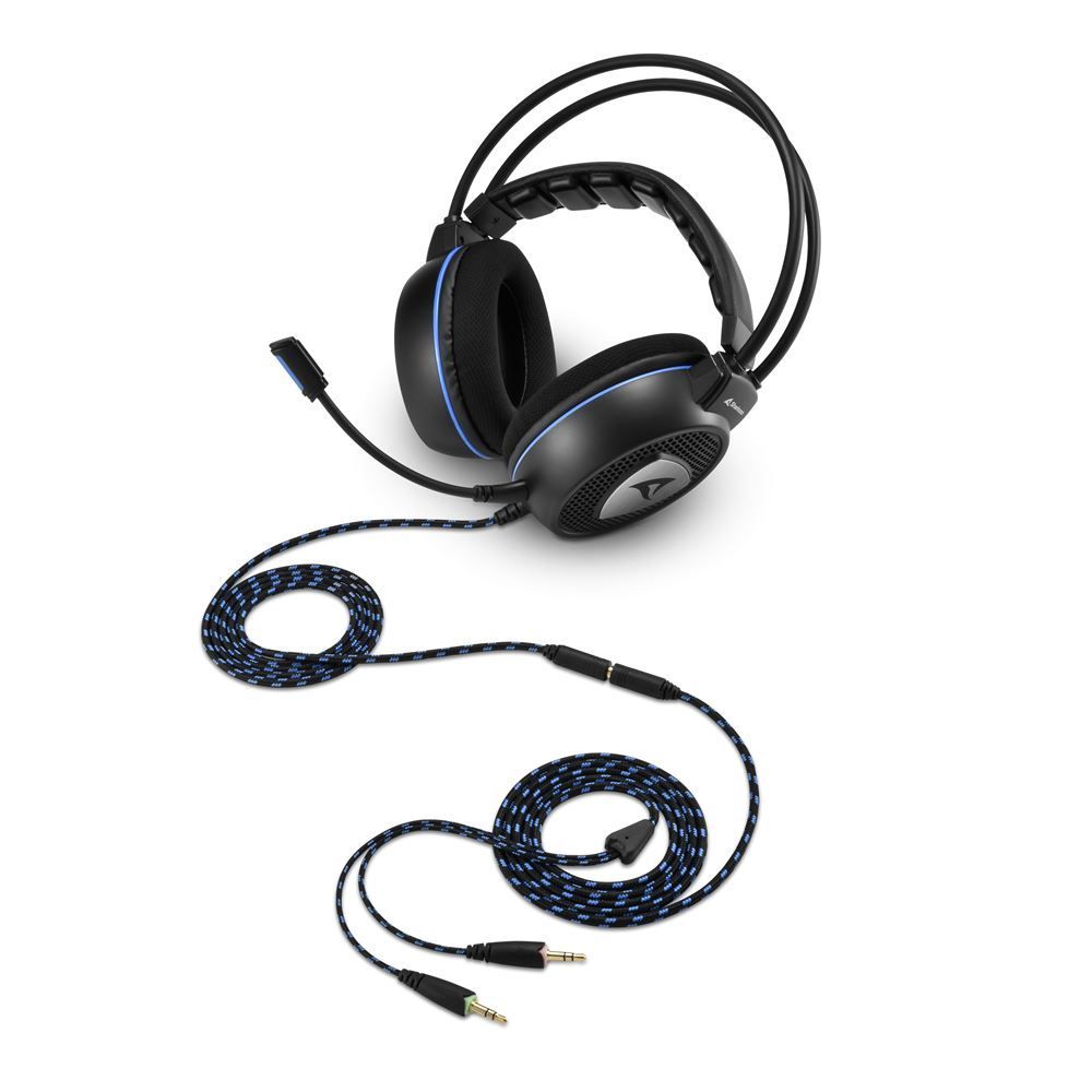 Sharkoon SKILLER SGH10 Auricolare Cablato A Padiglione Giocare Nero [SKILLERSGH10]