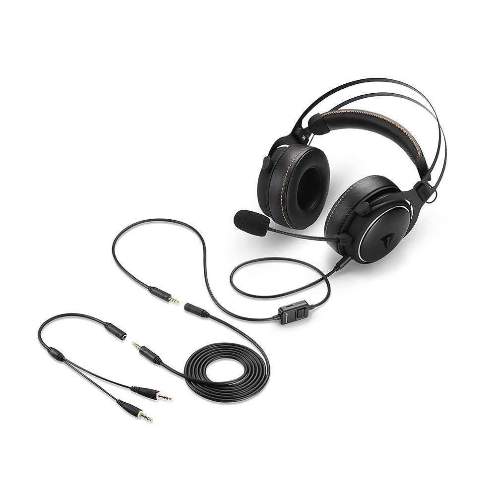 Sharkoon SKILLER SGH50 Auricolare Cablato A Padiglione Giocare Nero [SKILLERSGH50]
