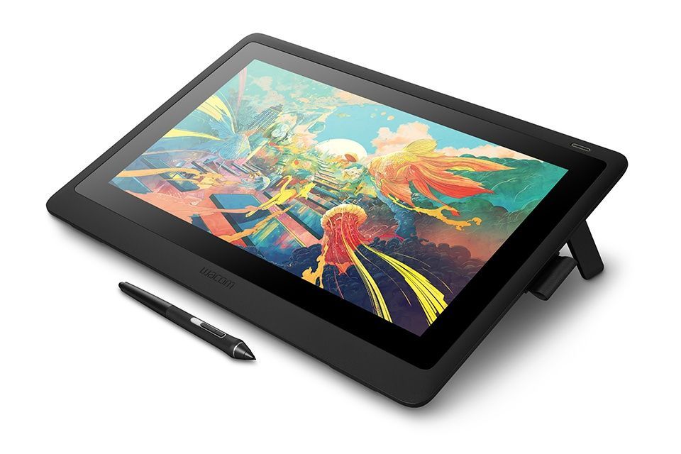 Wacom Cintiq 16 tavoletta grafica Nero 5080 lpi (linee per pollice) 344,16 x 193,59 mm [DTK1660K0B]