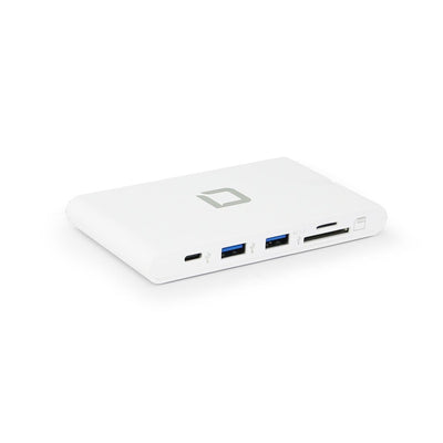DICOTA D31729 replicatore di porte e docking station per laptop Bianco [D31729]