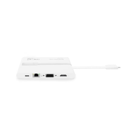 DICOTA D31729 replicatore di porte e docking station per laptop Bianco [D31729]