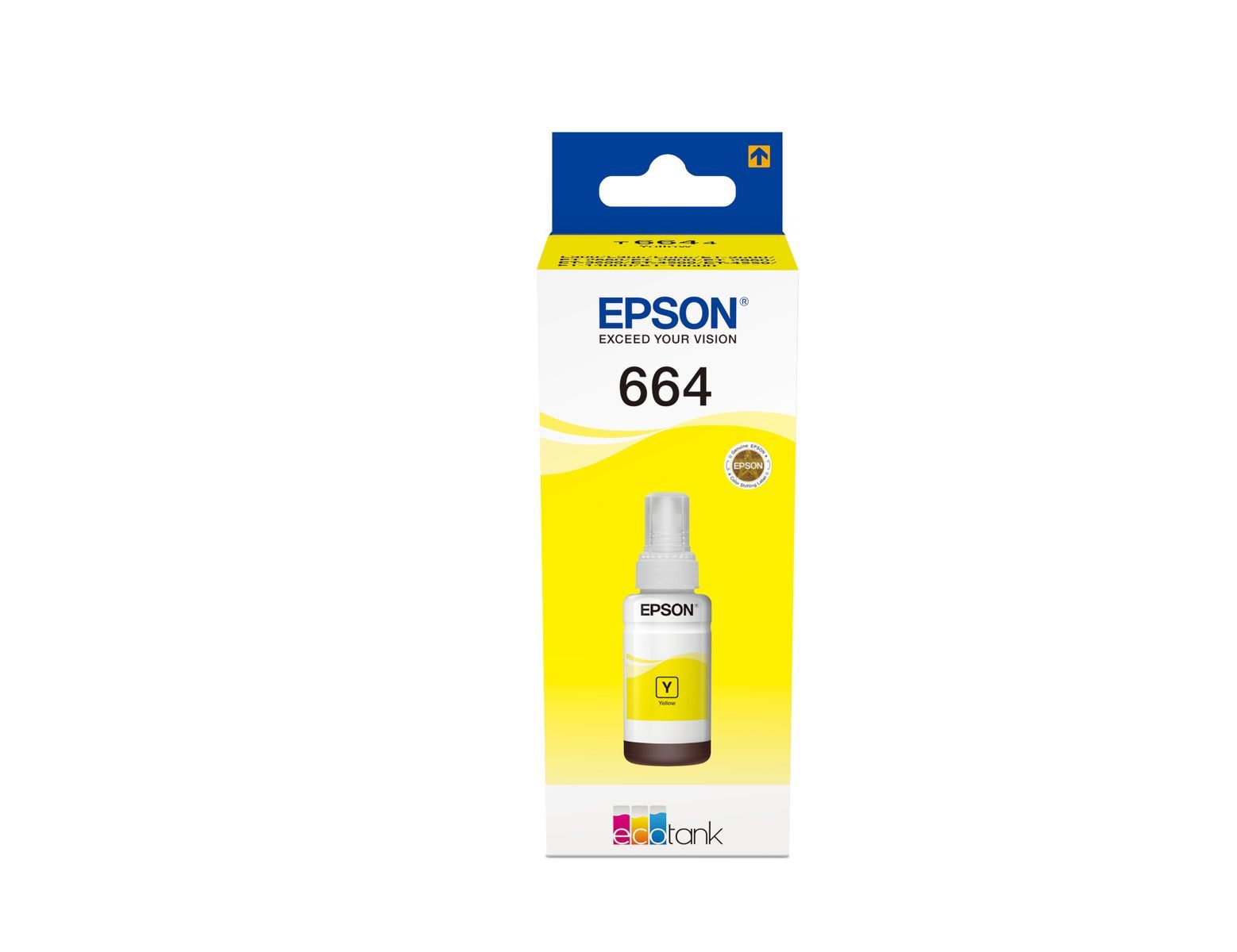Epson 664 EcoTank flacone inchiostro giallo [C13T664440]