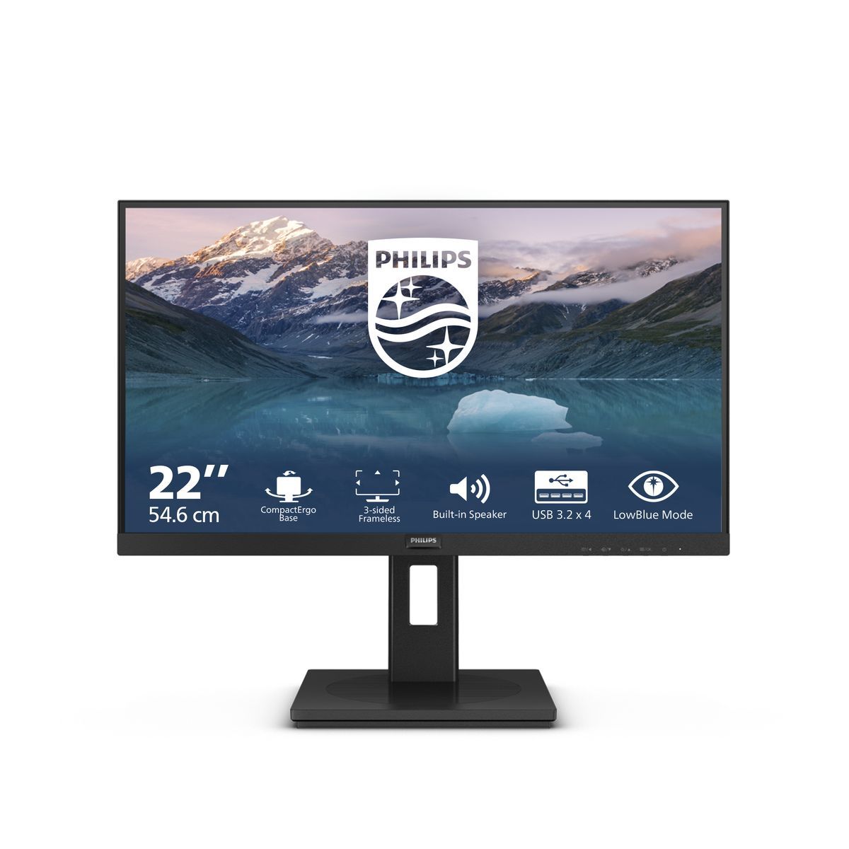 Philips 222S9JML/00 Monitor PC 54,6 cm (21.5") 1920 x 1080 Pixel Full HD LCD Nero [222S9JML/00]