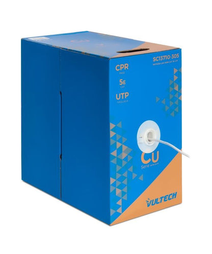 Vultech Matassa Lan 305m Cat. 5E UTP 24AWG CU CPR PASS [SC13710-305]