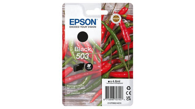Epson 503 cartuccia d'inchiostro 1 pz Originale Resa standard Nero [C13T09Q14010]