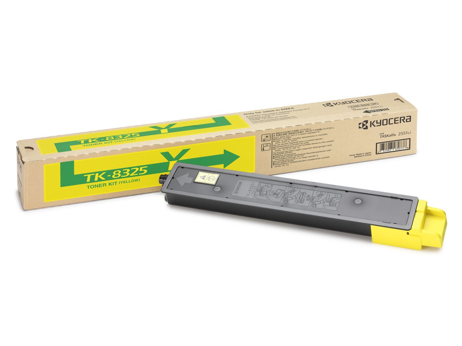 KYOCERA TK-8325Y cartuccia toner 1 pz Originale Giallo [1T02NPANL0]