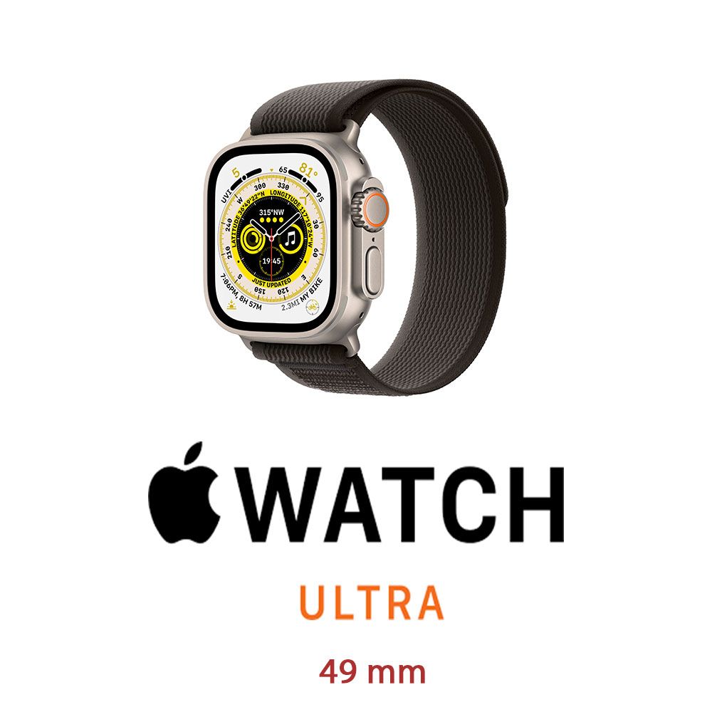 APPLE WATCH ULTRA (2022)49MM TI BLK/G TL M/L/2Y [005923PCR-EU]