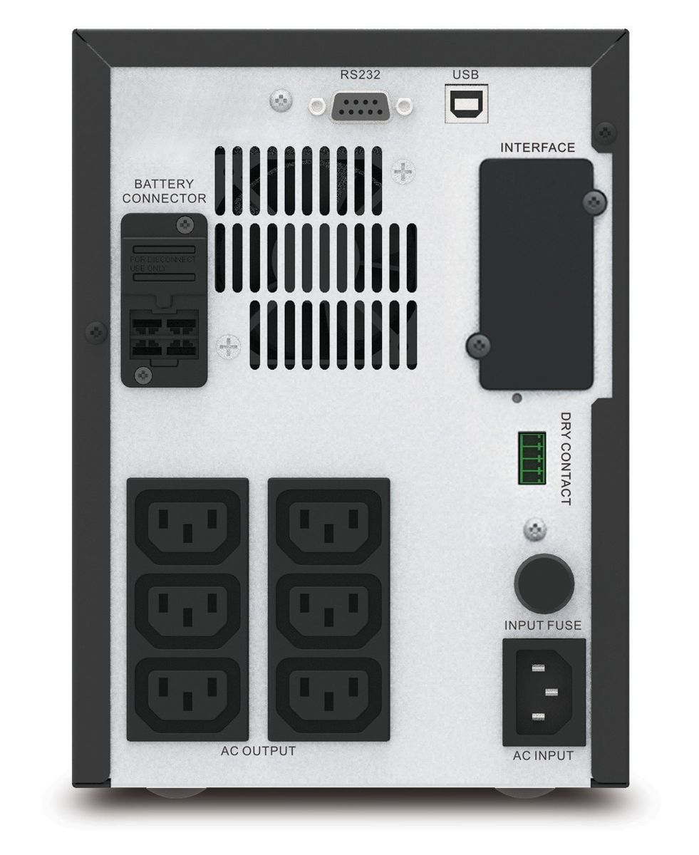 APC Easy UPS SMV gruppo di continuità (UPS) A linea interattiva 0,75 kVA 525 W 6 presa(e) AC [SMV750CAI]