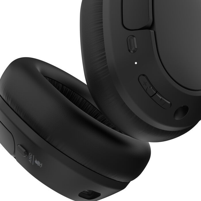 Belkin AUD008HQBK cuffia e auricolare Wireless A Padiglione Musica e Chiamate USB tipo-C Bluetooth Nero [AUD008HQBK]
