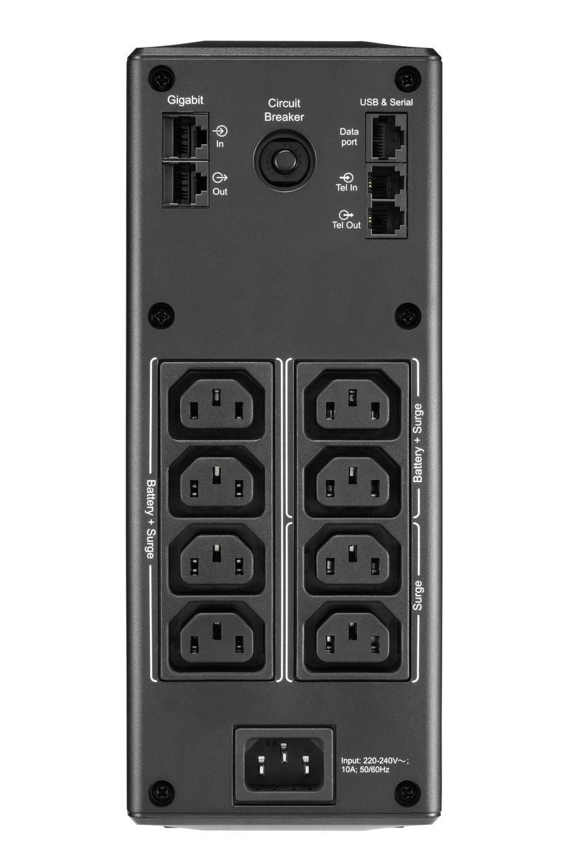 APC BR1300MI gruppo di continuità (UPS) A linea interattiva 1,3 kVA 780 W 8 presa(e) AC [BR1300MI]