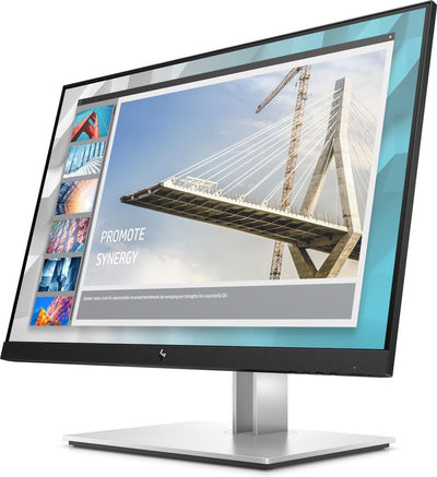HP E-Series E24i G4 Monitor PC 61 cm (24") 1920 x 1200 Pixel WUXGA Nero, Argento [9VJ40AA#ABB]
