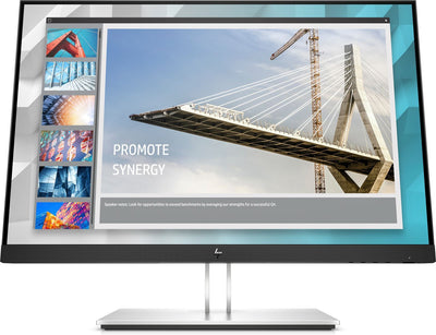 HP E-Series E24i G4 Monitor PC 61 cm (24") 1920 x 1200 Pixel WUXGA Nero, Argento [9VJ40AA#ABB]