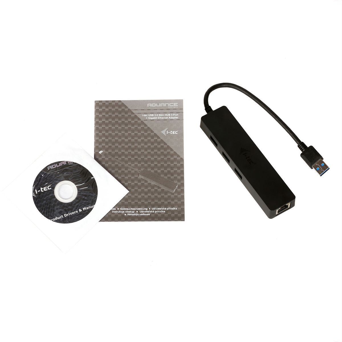 i-tec Advance U3GL3SLIM pannello drive bay Nero [U3GL3SLIM]