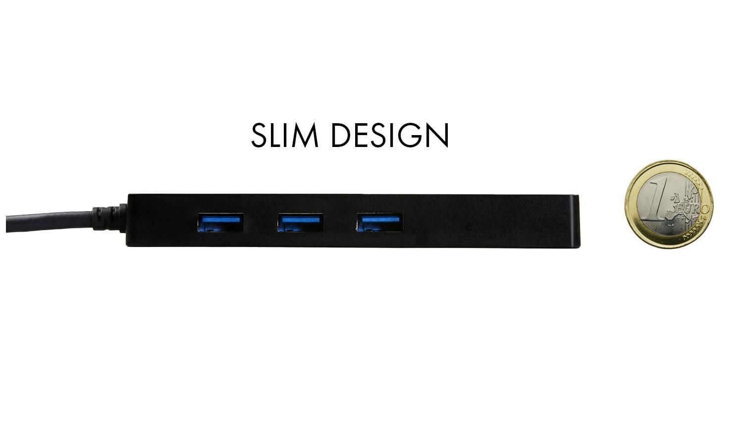 i-tec Advance U3GL3SLIM pannello drive bay Nero [U3GL3SLIM]