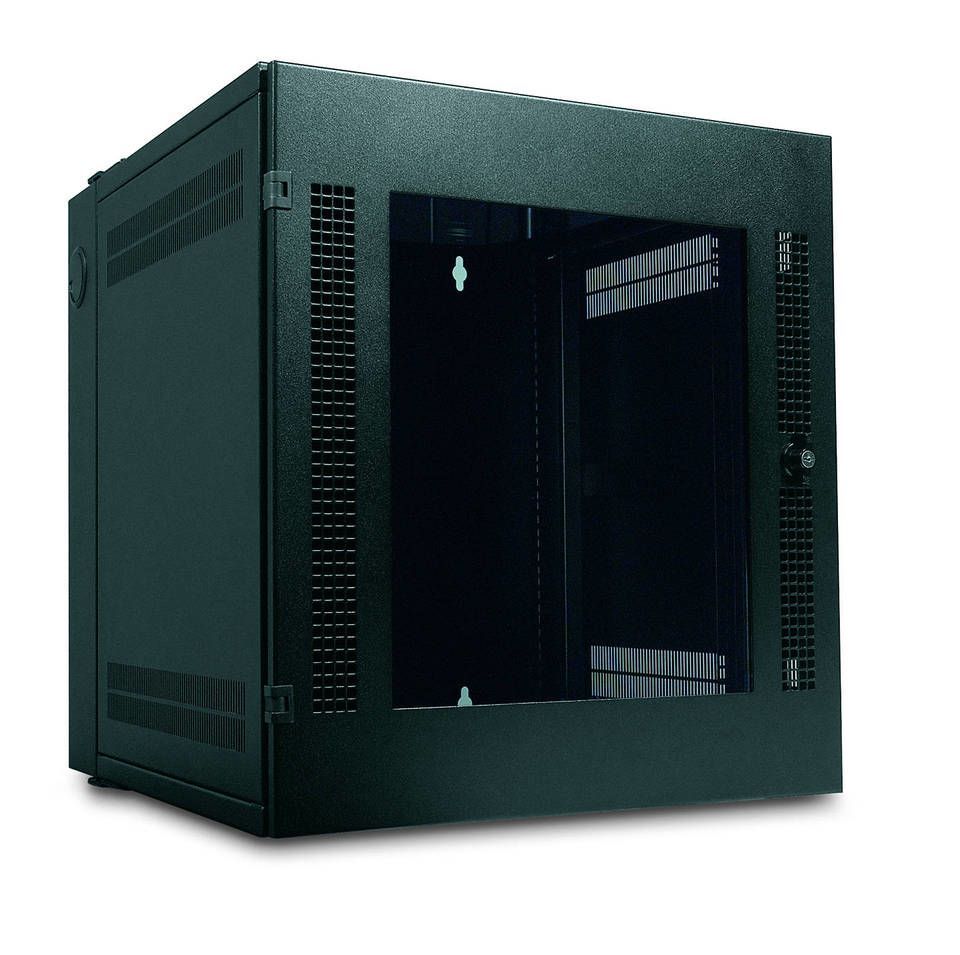 APC NetShelter WX Wall-Mount Enclosure 13U Glass Door Black Da parete Nero [AR100]
