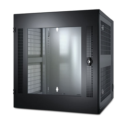 APC NetShelter WX Wall-Mount Enclosure 13U Glass Door Black Da parete Nero [AR100]