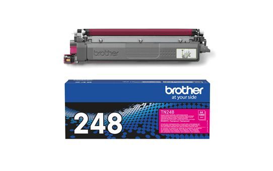 Brother TN-248M cartuccia toner 1 pz Originale Magenta [TN248M]