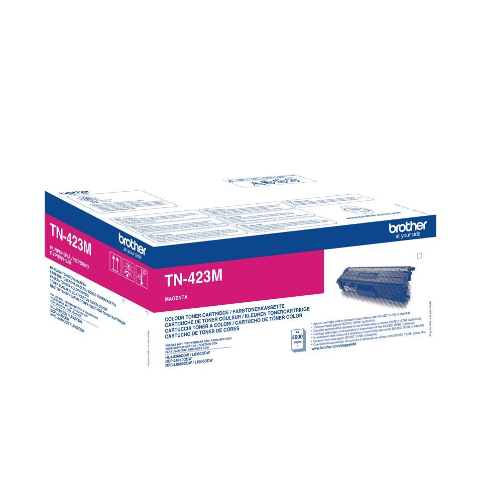 Brother TN-423M cartuccia toner 1 pz Originale Magenta [TN423M]