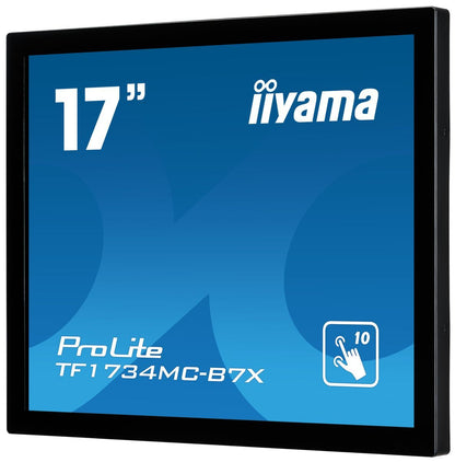 iiyama TF1734MC-B7X POS monitor 43,2 cm (17") 1280 x 1024 Pixel SXGA Touch screen [TF1734MC-B7X]