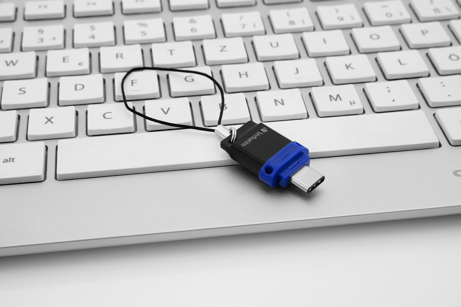 Verbatim Dual - Memoria USB 3.0 da 32 GB - USB-C / USB-A - Blu [49966]