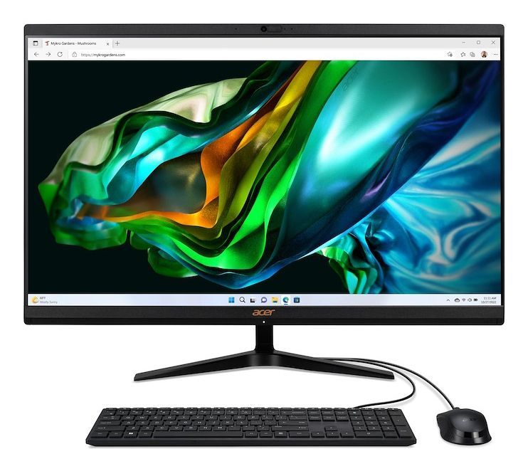 Acer Aspire C27-1800 Intel Core i3 i3-1305U 68,6 cm (27") 1920 x 1080 Pixel PC All-in-one 8 GB DDR4-SDRAM 512 GB SSD Windows 11 Home Wi-Fi 6E (802.11ax) Nero [DQ.BLHET.001]