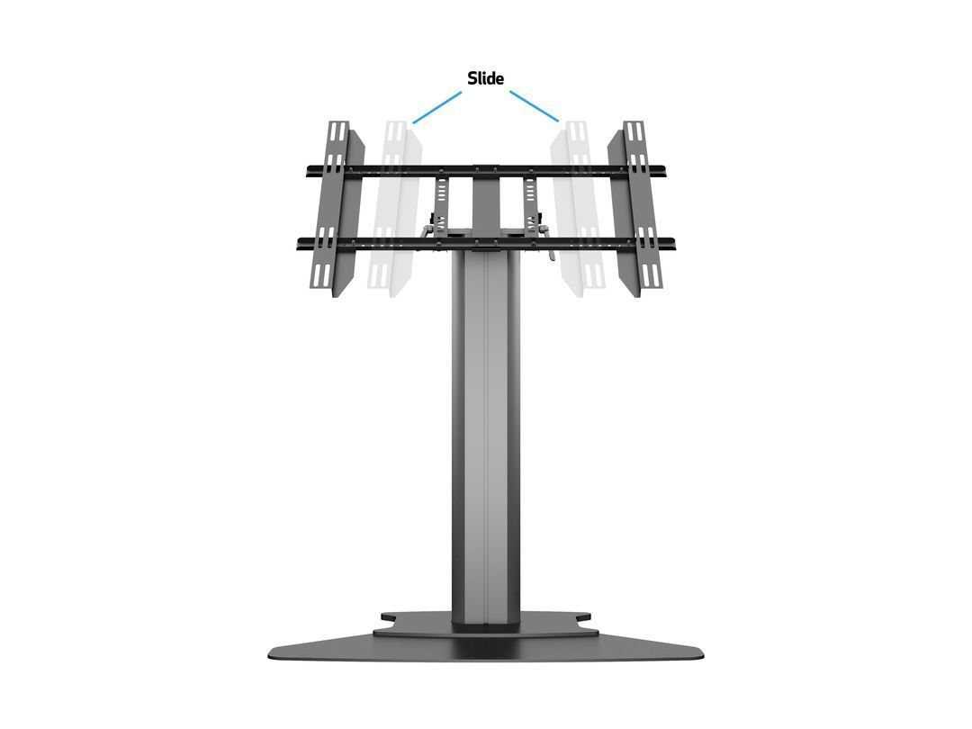 Multibrackets 7413 Supporto per display espositivi 139,7 cm (55") Nero [MB7413]