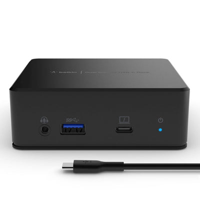 Belkin USB-C Dual Display Docking Station USB 3.2 Gen 1 (3.1 Gen 1) Type-C Nero [INC002VFBK]