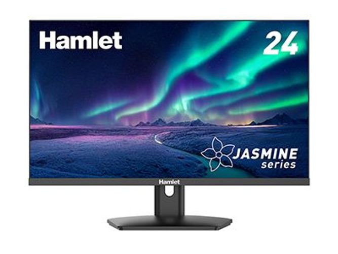 Hamlet HM24JF-V Monitor PC 61 cm (24") 1920 x 1080 Pixel Full HD LED Nero [HM24JF-V]