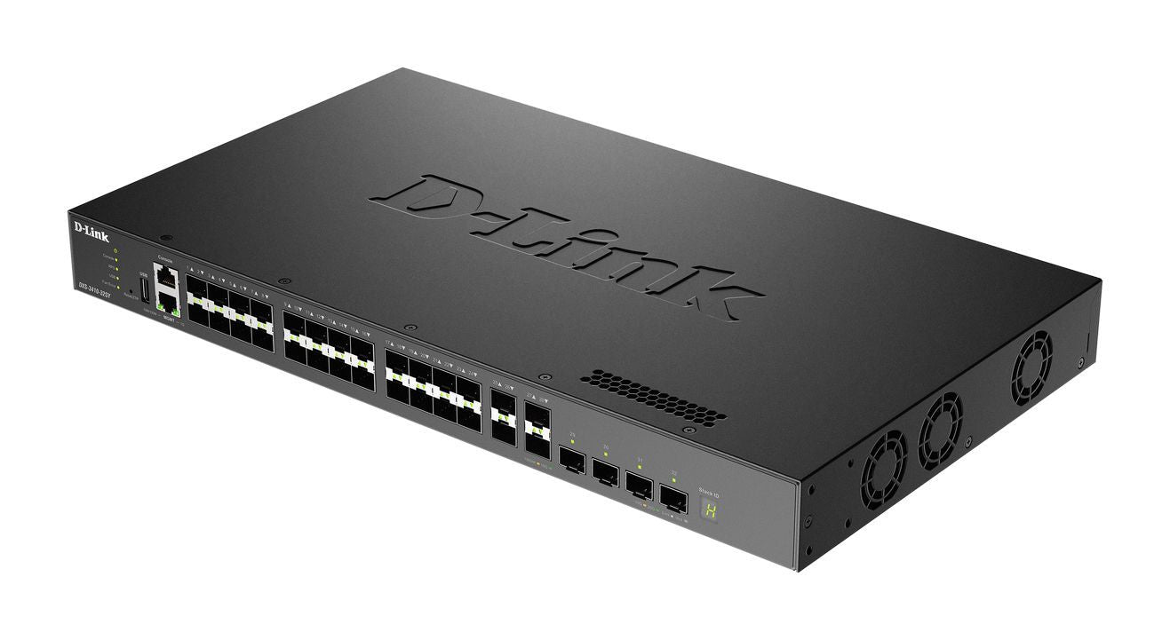 D-Link DXS-3410-32SY switch di rete Gestito L3 Nero [DXS-3410-32SY]