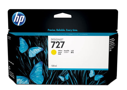 HP Cartuccia inchiostro giallo DesignJet 727, 130 ml [B3P21A]