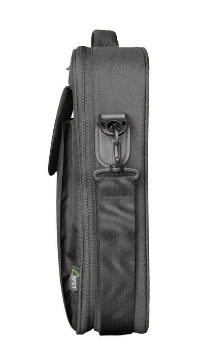 Trust Atlanta Borsa riciclata per laptop; adatta a laptop fino a 15.6 pollici - Nero [24189]